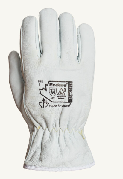 DURABLE LEATHER GLOVES WITH A4 CUT 378GKGE